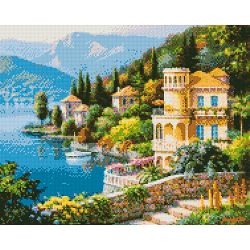 Опт-картина / Mosaico de diamantes, 40x50, strass quadrado, costa sul