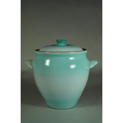 Таволожская керамика / Roast pot, 0.6 L, with and without handles