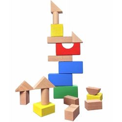 CONSTRUTOR DE MESA em embalagem de papelão em folha térmica - 20 peças coloridas para crianças a partir de 2 anos