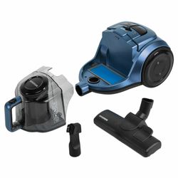 The vacuum cleaner HYUNDAI H-VCC05 container "cyclone", 2000 watts, suction power 390 W, blue