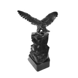 КАС.З. / KAS.Z. / Sculpture Eagle on a rock
