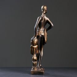 Хорошие сувениры / Figure "Black woman" 16x15x58 cm
