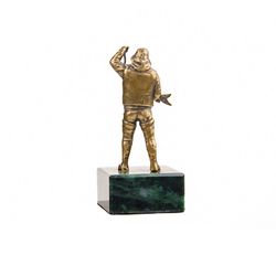 Золотая антилопа / Figurine "Fisherman" on the stone