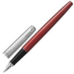 Pen pen PARKER "Jotter Red Kensington CT", building red, stainless steel, blue