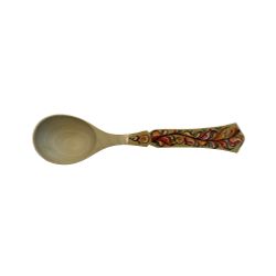 Беломорские узоры / The spoon is wooden "red Rakulskaya painting" 19 cm