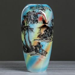 Керамика ручной работы / Floor vase "Aurika" 44 cm