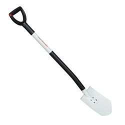 FISKARS / Bayonet shovel, lightweight, D-shaped handle, height 105 cm, aluminum handle