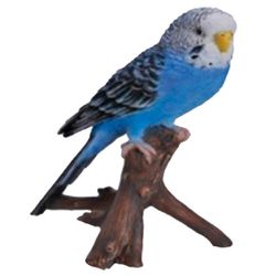Ремеко / Ornamental garden figure "Parrot on a branch" L9,7W8H16,5cm