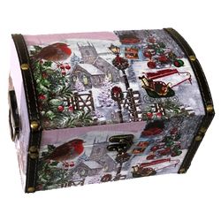 Coffret cadeau de nouvel an "Winter Birds", set de bonbons 900g.