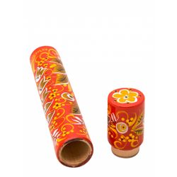 Золотая Хохлома / Pencil case with Khokhloma painting