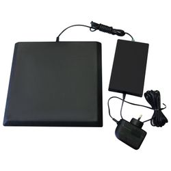 Deactivator-panel for RF labels, panel 25x25 cm, contactless, black