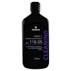 Polish cleaner for stainless steel 500 ml, PRO-BRITE OLEX-1 Stainless Steel Cleaner