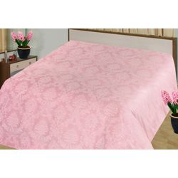 ВладЛен / VladLen / Bed sheet JACQUARD poplin "Pink"