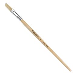 BRAUBERG brush, bristle, flat, No. 8