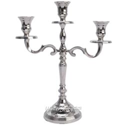 Kaemingk / Candelabrum for 3 candles Chateau de Suscinio 30 cm