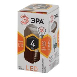 ЭРА / LED lamp 4 (30) W, E14 base, reflector, warm white light, 25000 h, LED smdR39-4w-827-E14ECO