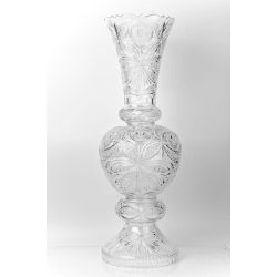 Гусевской Хрустальный завод / Crystal decorative vase "Tradition" colorless