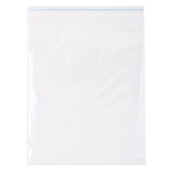 Ziplock bags (gripper), 100 pcs., 300x400 mm, LDPE, 35 microns