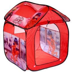 Играем вместе / Let's play together / Children's play tent "Lady Bug and Super Cat"
