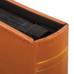 Photo album BRAUBERG "Omega" for 500 photos 10x15 cm, smooth skin, brown