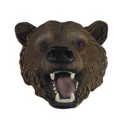 Ремеко / Figurine décorative "Tête d'ours" L23W24H23cm