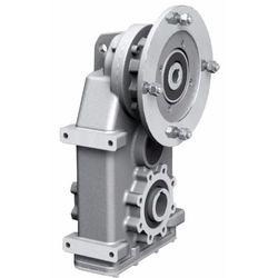 CYLINDRICAL GEARBOX MOUNTED ON SHAFT WITH INCREASED INTER-AXIAL DISTANCE PL