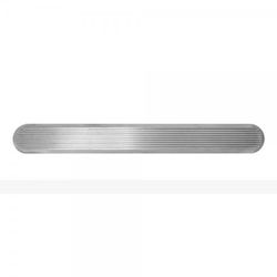 Tactile indicator of aluminum alloy with a corrugated surface ПТ 35х290 (AL + R) I-0. 290 x 35 x 5mm