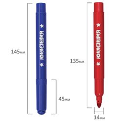 The markers are INLANDIA 6 colors, the "UNLANDED IN the ARCTIC," thick, high impact ferrule, PVC