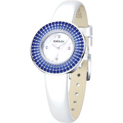 SOKOLOV / Russische Silberarmbanduhr Stellen Sie sich 128.30.00.007.01.02.2 vor