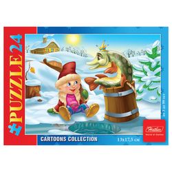 Puzzle MINI, 24 element, A5, "Tales (design 4)", 130х175 mm