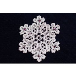 Lace snowflake "Frosty pattern"