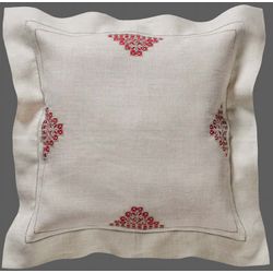 Крестецкая строчка / Pillowcase, 40x40 + 5 cm