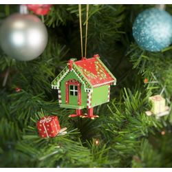 Toy Christmas tree "Chicken's Hut" 6017