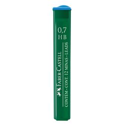 FABER-CASTELL / Replacement leads HB, 0.7 mm, KIT 12 pcs.