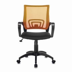 BRABIX / Armchair "Fly MG-396", with armrests, mesh, orange / black, 532084