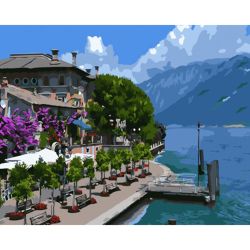 Опт-картина / Pintura por números 40x50 Coast