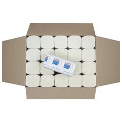 LAIMA / Paper towels (System H3) UNIVERSAL WHITE PLUS 1-ply white, 23x22, V-fold, 250 pcs., SET of 20 packs