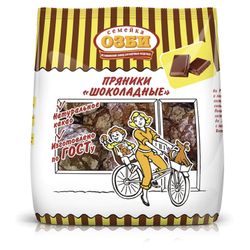 OZBI FAMILY / Gingerbread "Chocolate" custard, 400 g