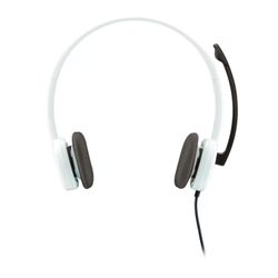 LOGITECH / Mikrofonlu kulaklıklar (kulaklık) H150, kablolu, 1,8 m, kafa bantlı, beyaz