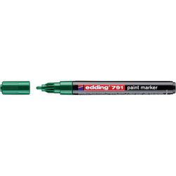 EDDING / Edding / Marqueur vernis brillant, plume ronde, 1-2 mm Vert