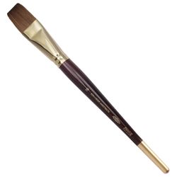 Brush art KOH-I-NOOR kolinsky, flat, No. 16, short handle, blister