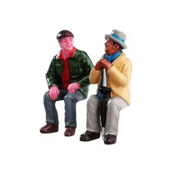 Set of figures 'Friendly conversation', 5.6 cm (2 pieces), LEMAX