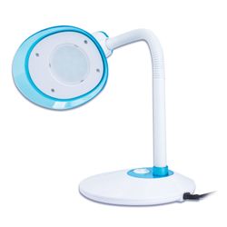 SONNEN / Table lamp OU-608, on a stand, LED, 5 W, white / blue
