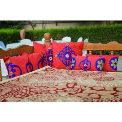 LA`AL Textiles / Pillowcases - Bordeaux (b)