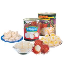 Canned rambutan