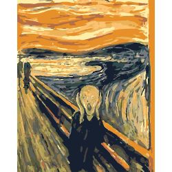 Опт-картина / Tranh theo số CAKADU 40x50 Scream