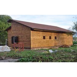 Frame country home "Leipzig" option 2, project 174, the Prod