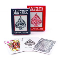 GamesDealer / Карты "Maverick Standard Index Red/blue"
