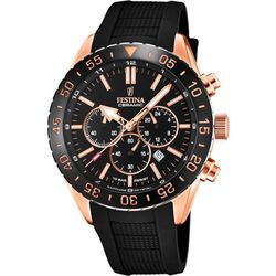Festina / Montre-bracelet en céramique Timeless Chrono F20516 / 2 avec chronographe