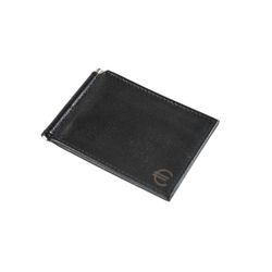 Money clip with finished edges "Befler" black
